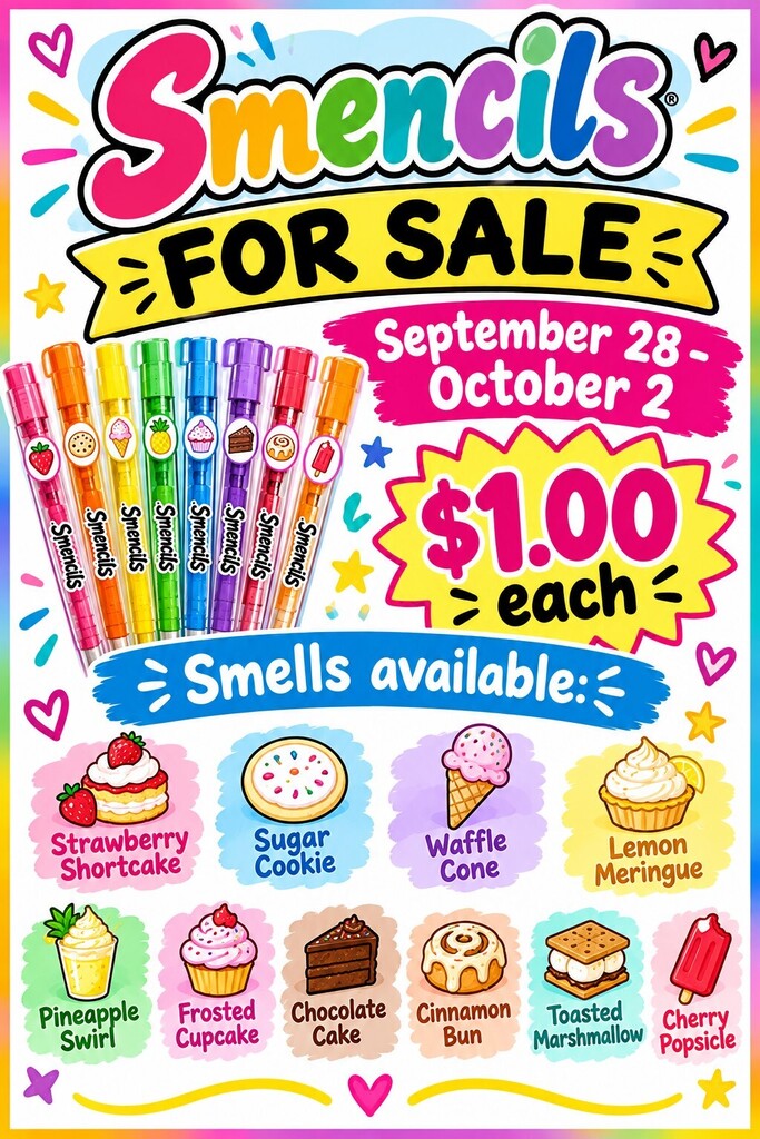 Smencils Fundraiser Fall 2026