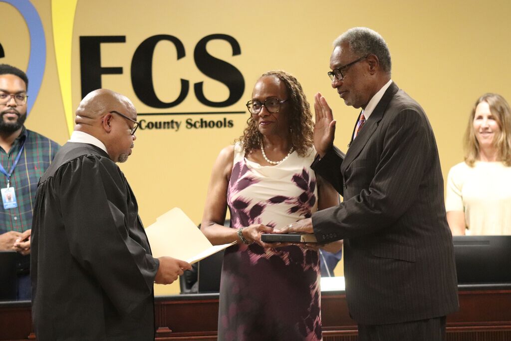 Dr. Randy Bridges Swearing In