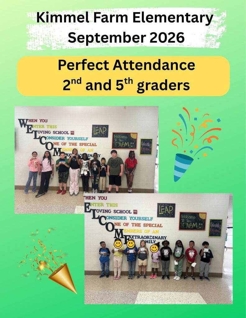 September 2026 Scholars Perfect Attendance 