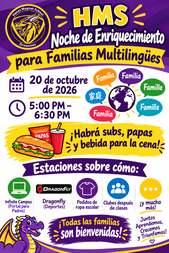 Spanish Multi-Lang. Fam. Flyer 
