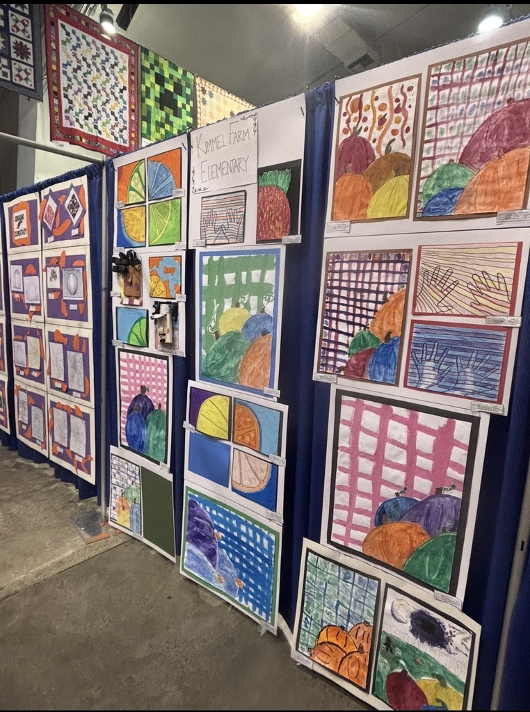 Carolina Classic Fair KFES Artwork on display 