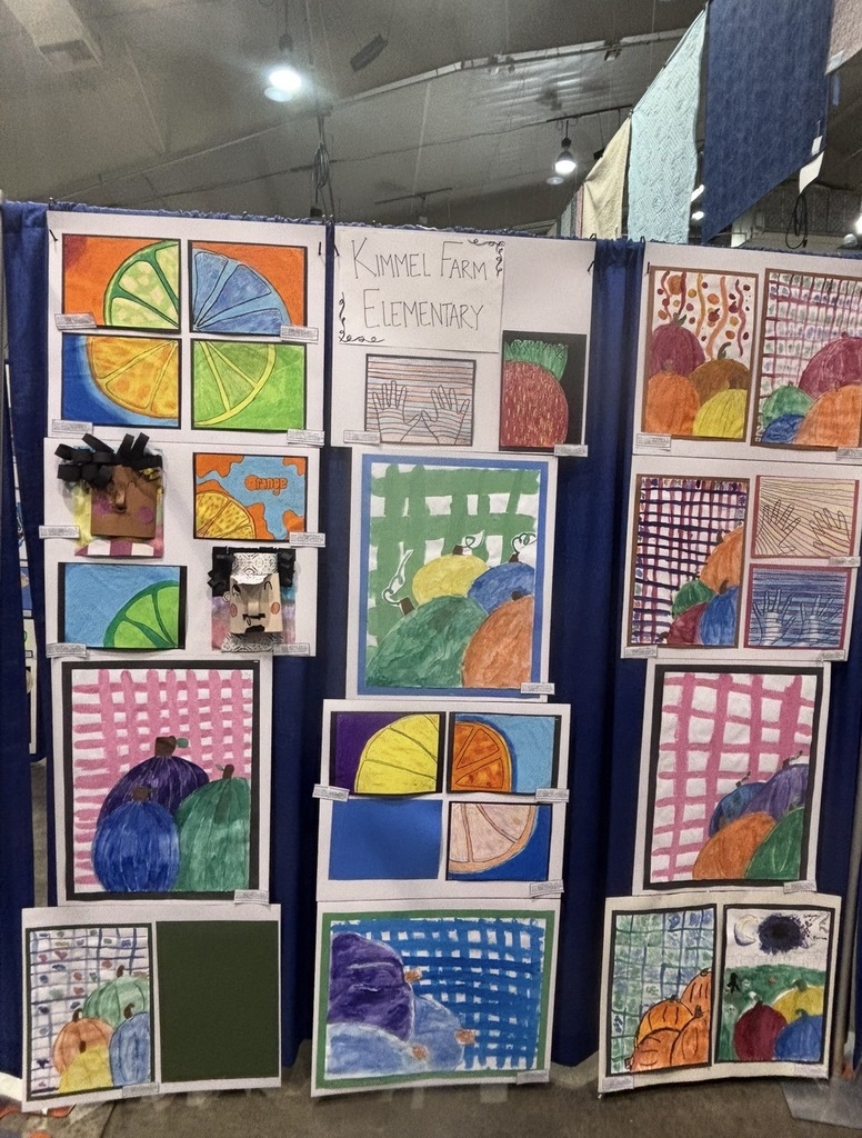 Carolina Classic Fair KFES Artwork on display 