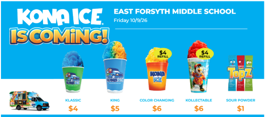 Kona Ice Price Flyer