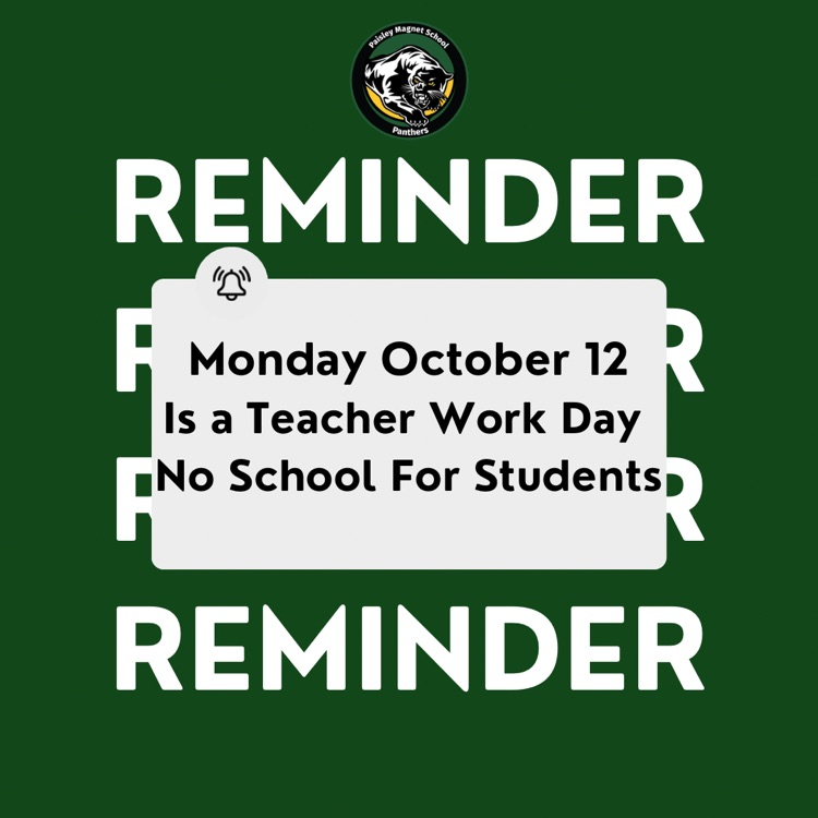 no School oct 12