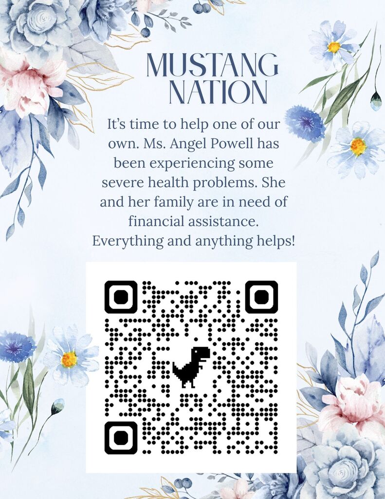 Mustang Nation, please support Ms. Powell.