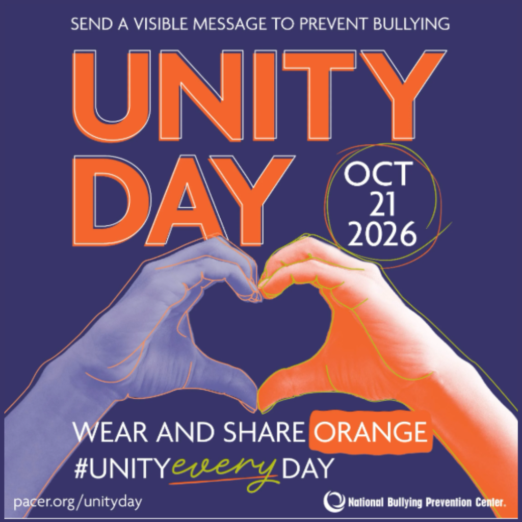 Unity Day, October 21st wear orange