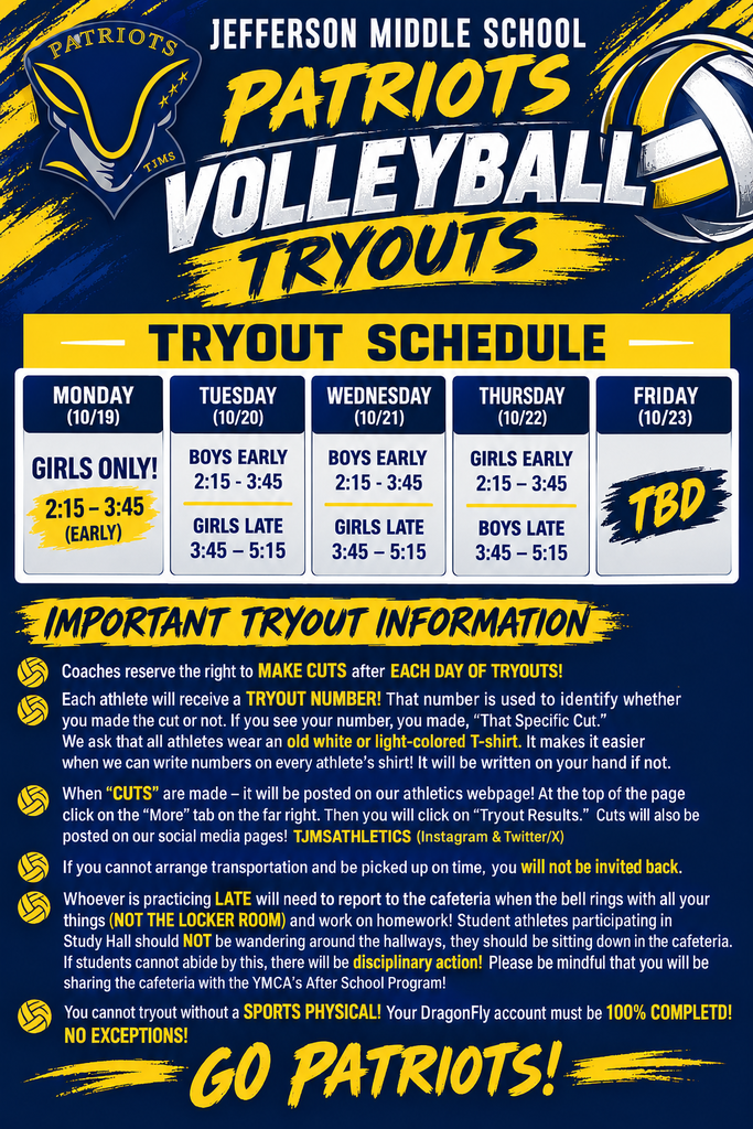 Volleyball Tryouts