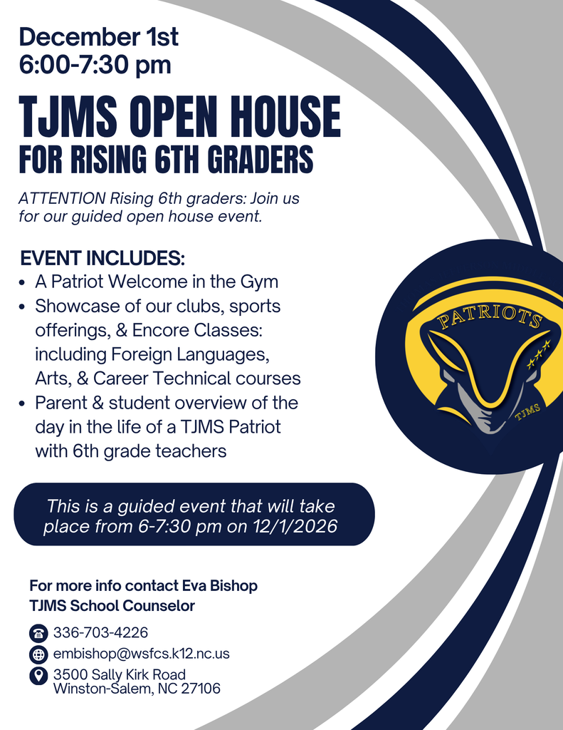 Rising 6th Grade Open House