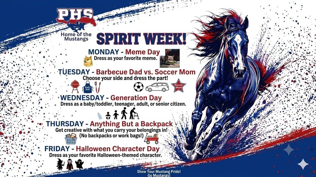 Spirit Week 2026 CORRECTED