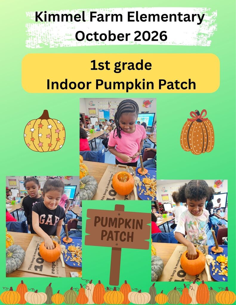 1st grade Pumpkin Patch FALL 2026