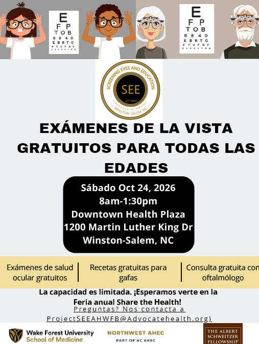 Eye exams spanish