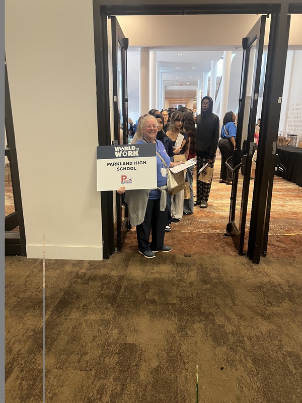 Parkland Students Explored Career Opportunities at the World of Work