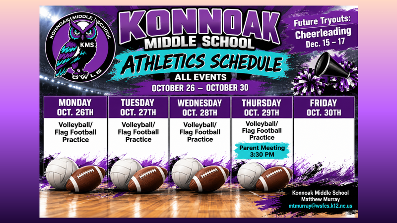 Konnoak Sports Update