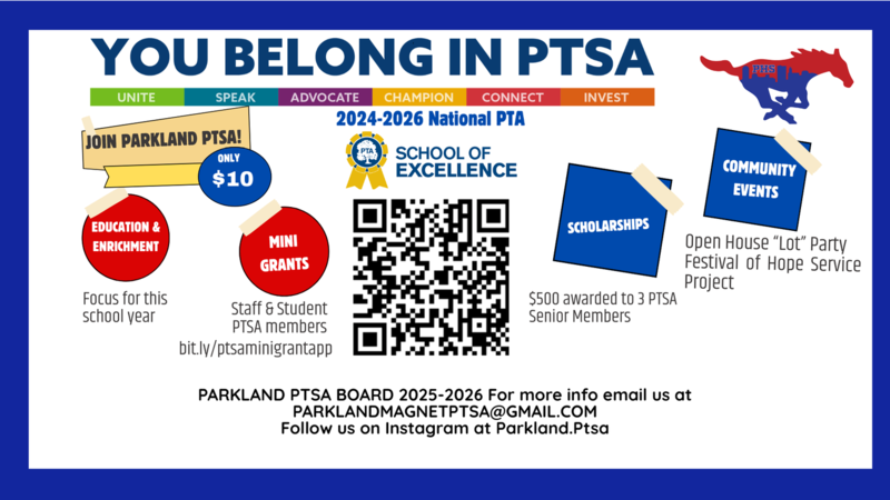 YOU belong in the PTSA