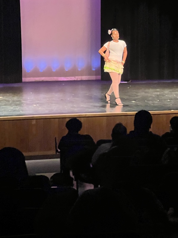 Ms. Adkins and her students showcased the first-ever Apparel 2 and Fashion and Textiles Student Fashion Show The special event highlighted students’ creativity and sewing skills through original, student-designed and crafted apparel. 