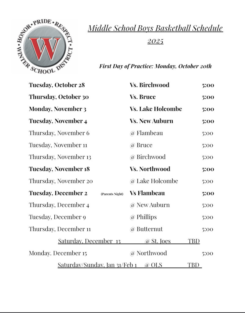 Winter School District