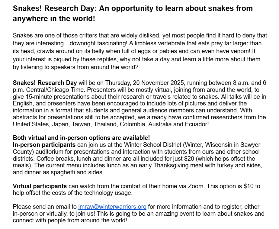 Winter School District