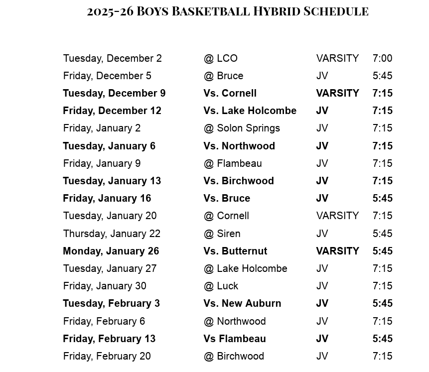 Winter School District