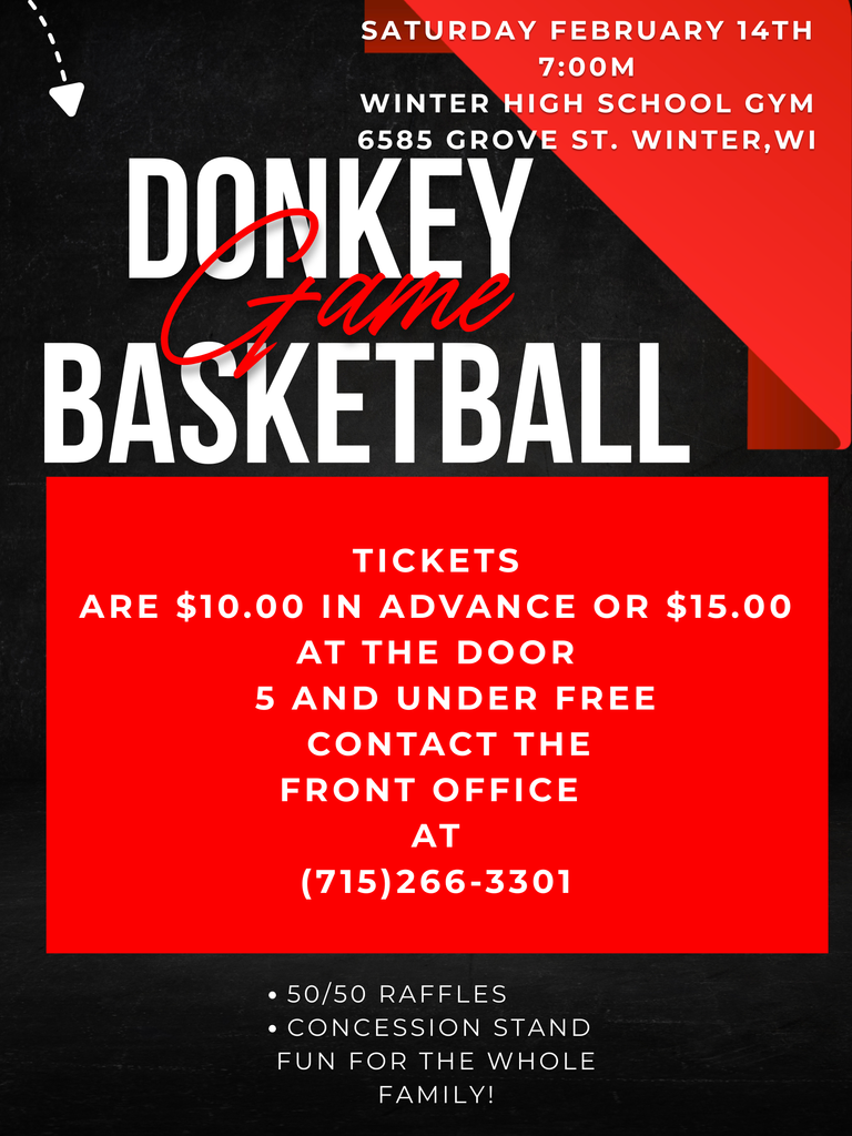 Donkey Basketball Game!