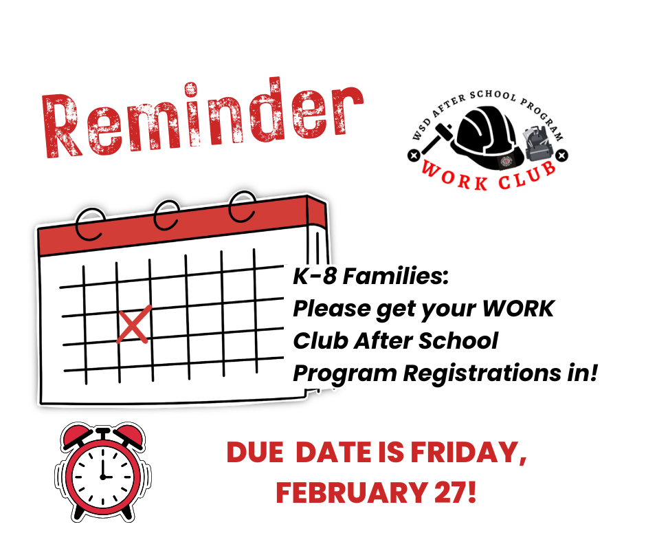 WC Session 4 Registration Reminder