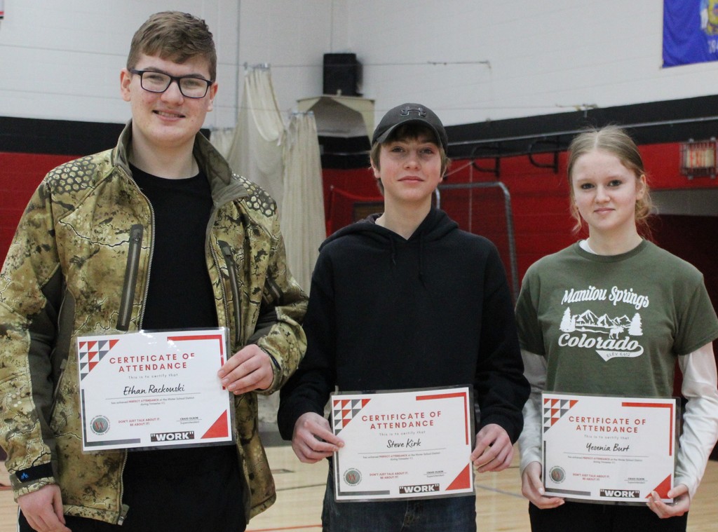 Perfect Attendance High School Tri#2