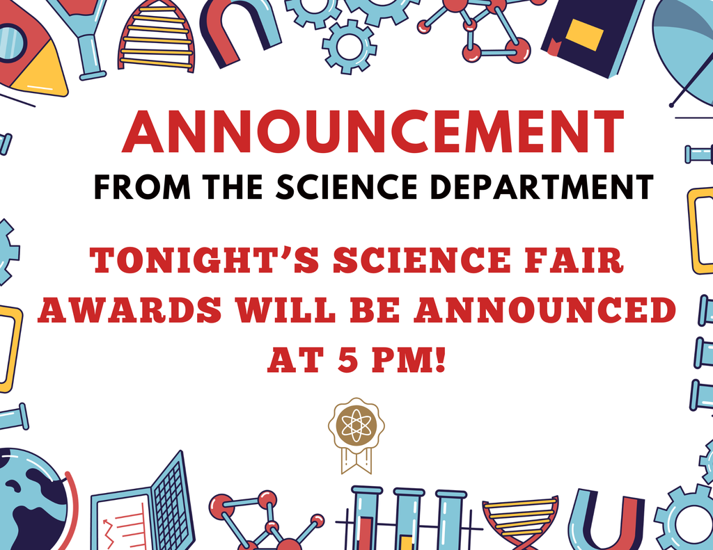 Science Fair Awards Timing