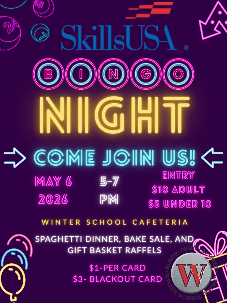 SkillsUSA Bingo Night Fundraiser