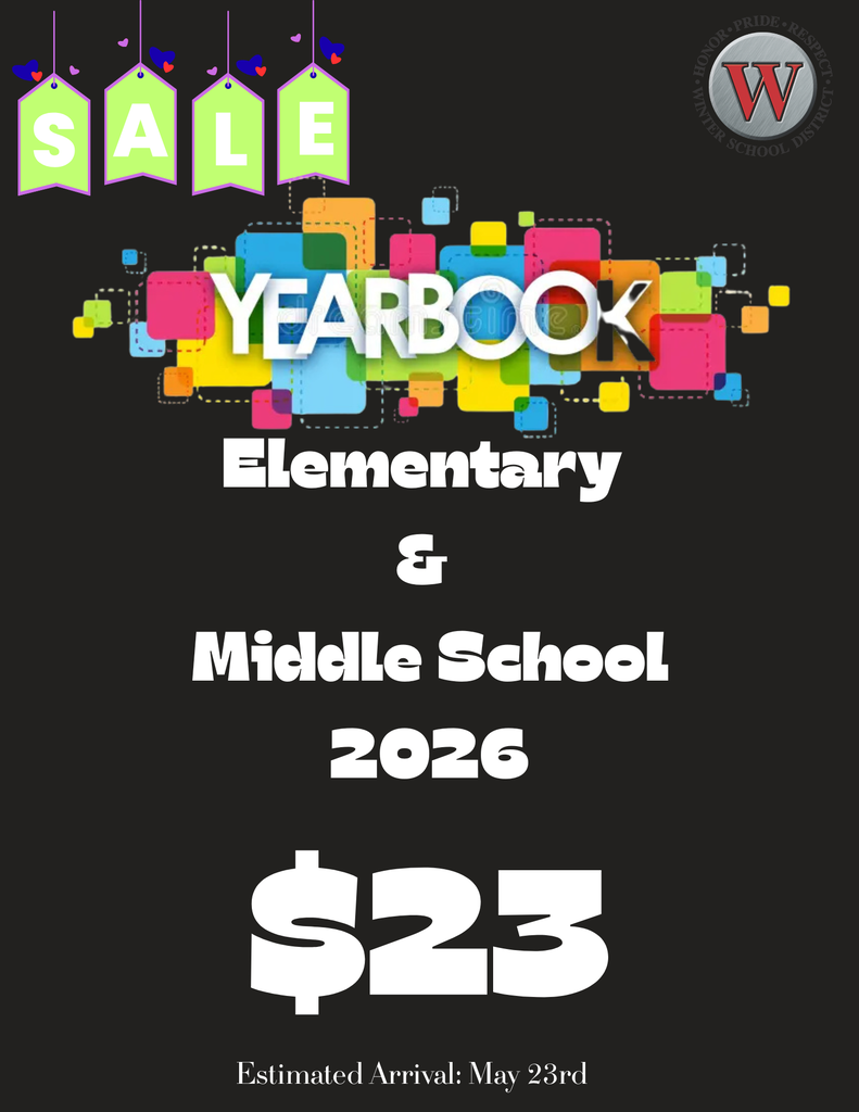 Elem & MS Yearbook Flyer