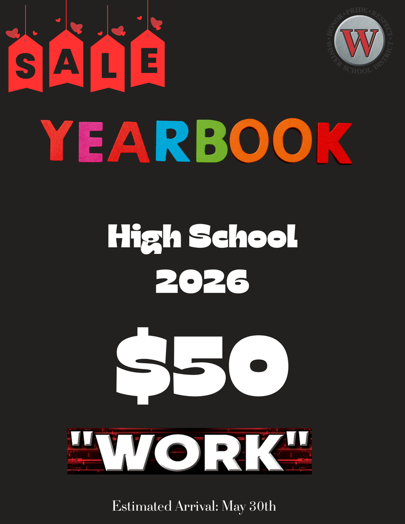 HS Yearbook Flyer