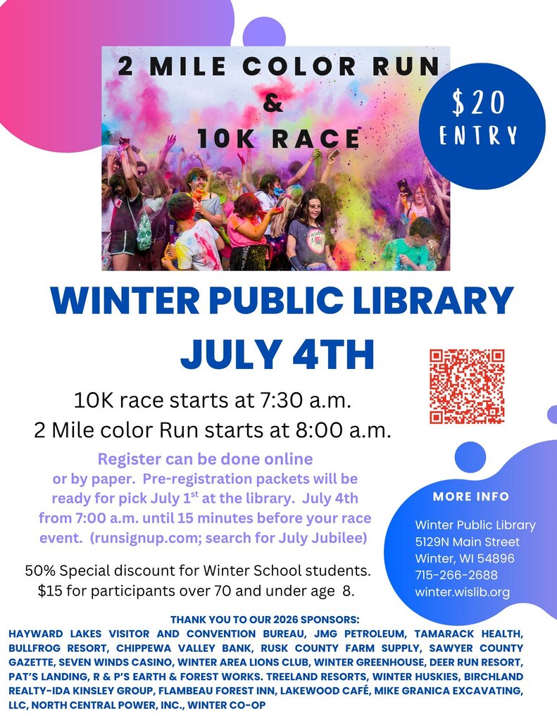Color Run - Winter Public Library