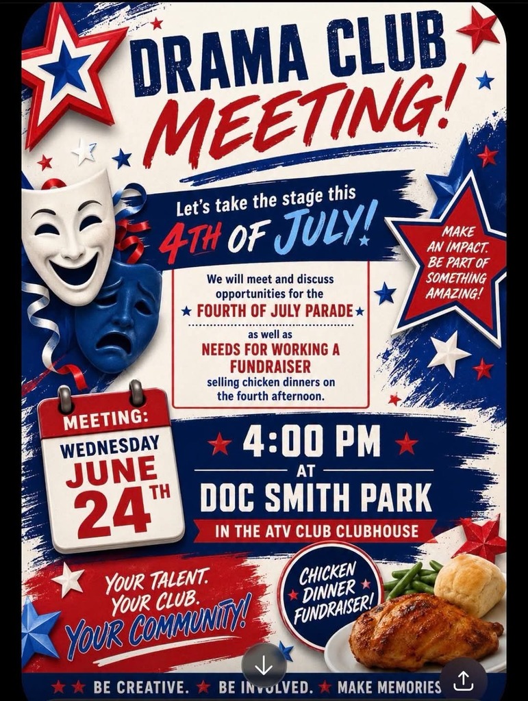 Drama Club 4th Flyer