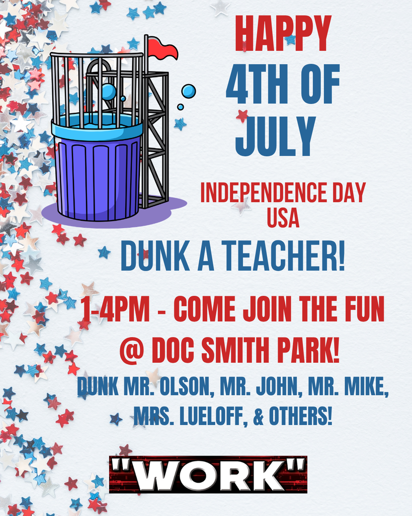 Dunk a Teacher Flyer 1