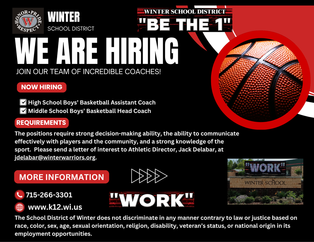Basketball Coaches Needed