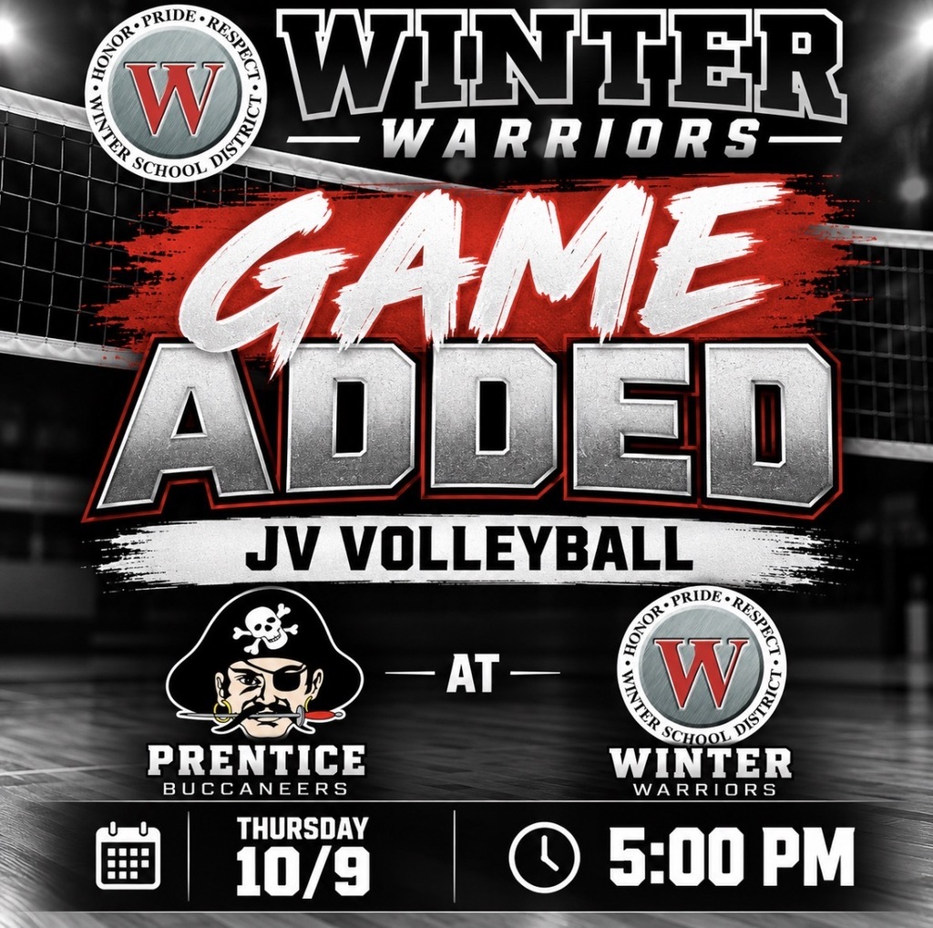 JV Volleyball Game Added for October 9th!