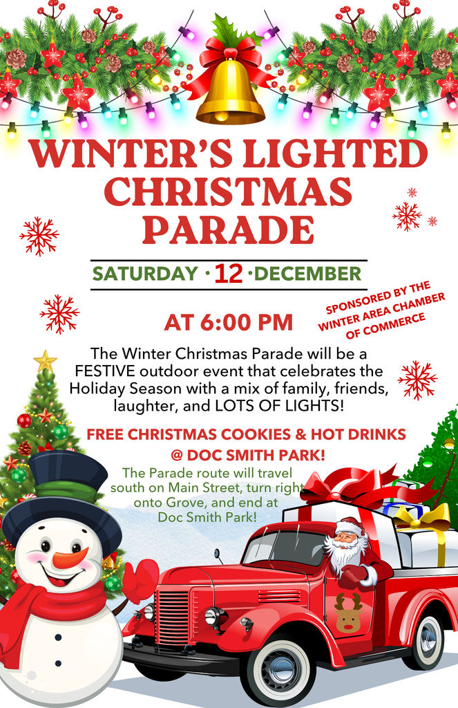 Winter's 1st Christmas Parade