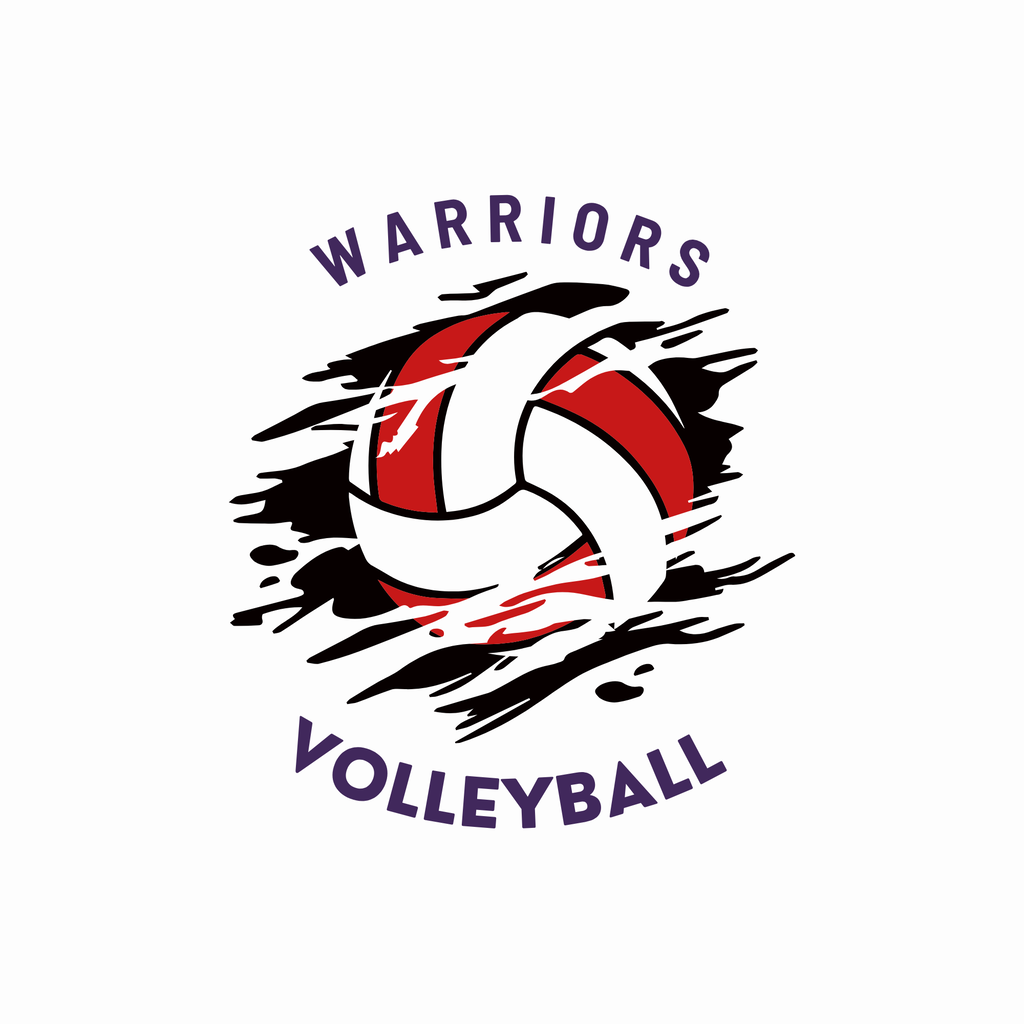 Warriors Volleyball Logo