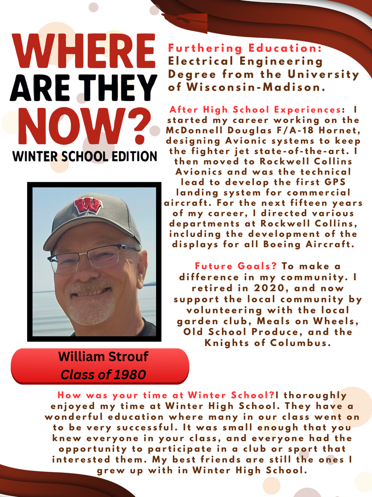 #WhereAreTheyNow William Strouf '80