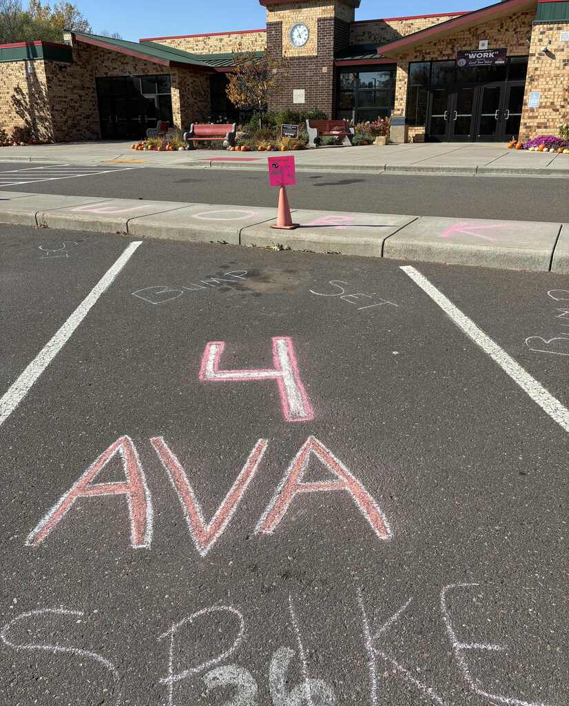 Fall Senior Athletes Reserved Parking