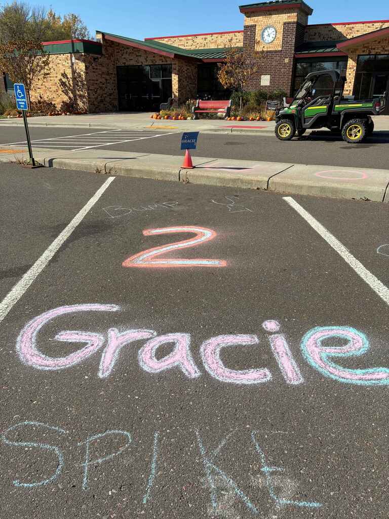Fall Senior Athletes Reserved Parking