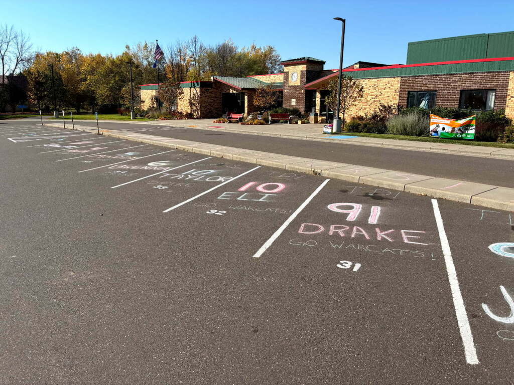 Fall Senior Athletes Reserved Parking