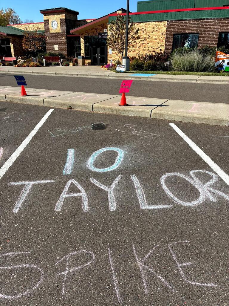 Fall Senior Athletes Reserved Parking
