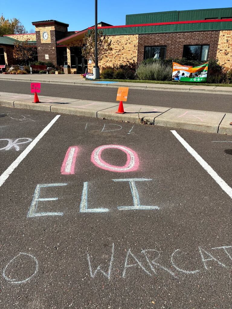 Fall Senior Athletes Reserved Parking