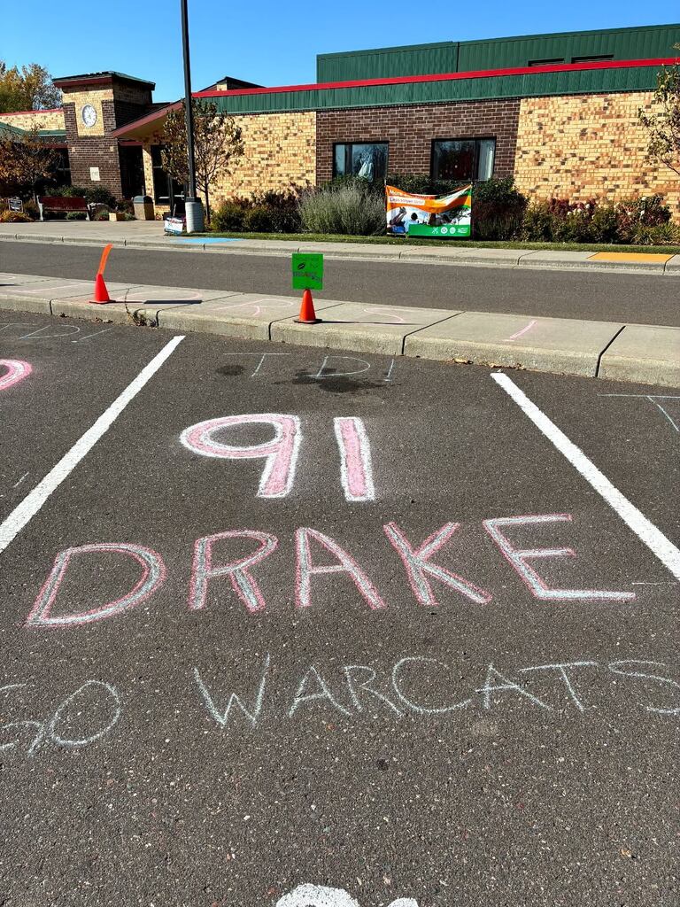 Fall Senior Athletes Reserved Parking