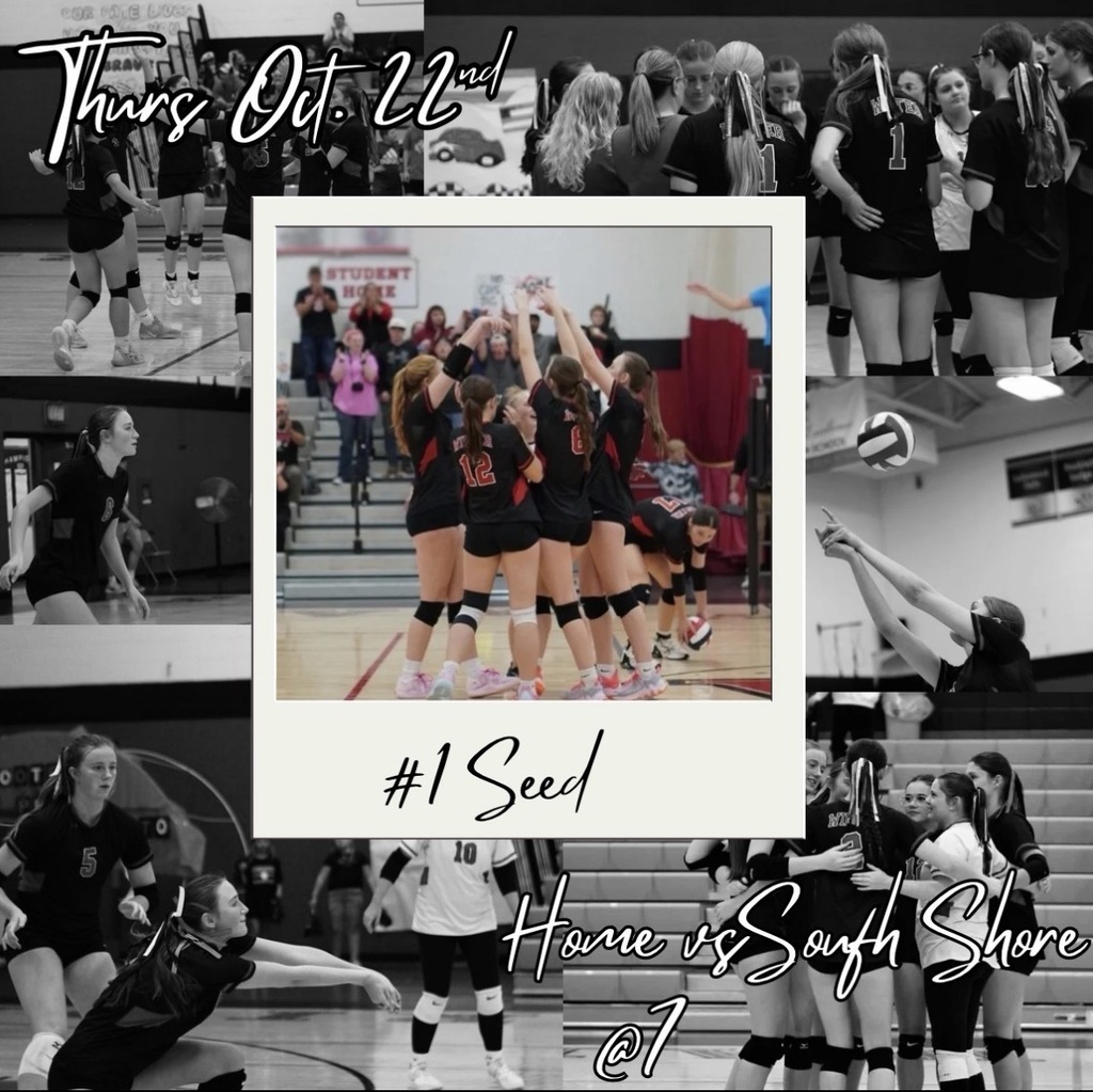 Varsity Volleyball Playoffs Thursday 10/22 @ 7 PM