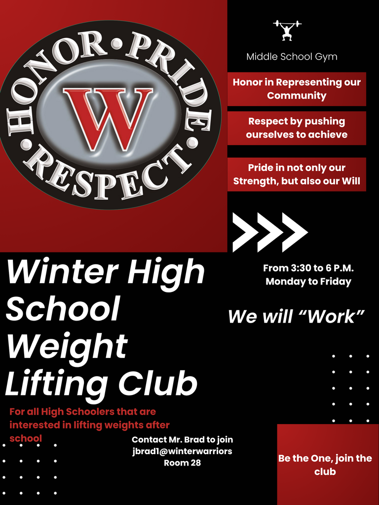 WHS Weight Lifting Club