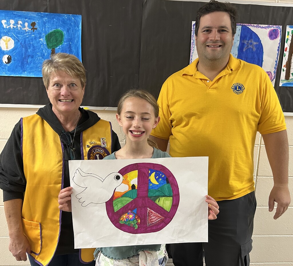 Lion's Club Peace Poster Winner