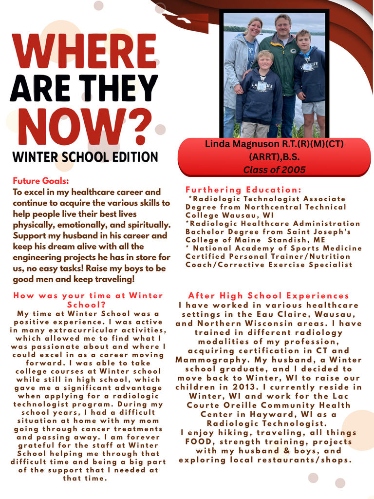 #WhereAreTheyNow Linda Magnuson '05