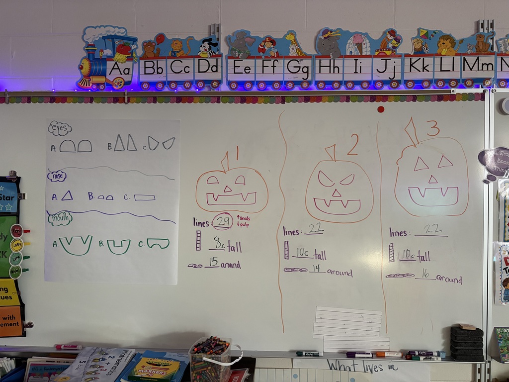 Kinders' Pumpkin Carving Day!