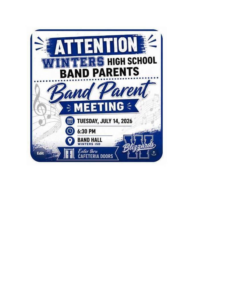 Band Parent Meeting