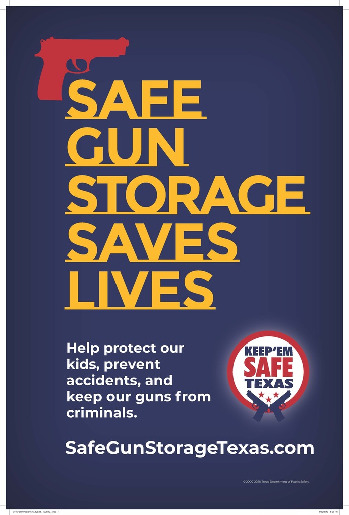 Firearm Safety Flyer